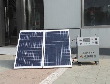 太陽能離網發電解決-戶用太陽能發電系統