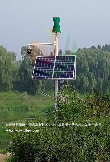 平谷某某河视频监控-风光互补供电项目