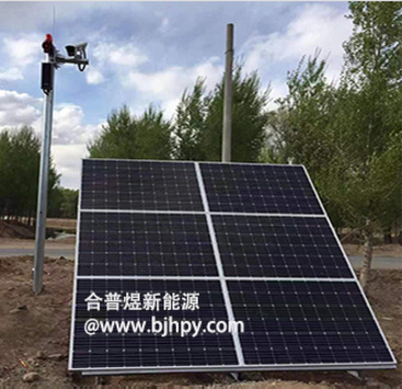 環保排污在線監控系統-太陽能供電系統應用