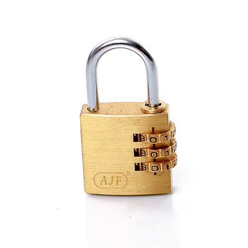 Brass Combination Locks 30mm 3 Digits