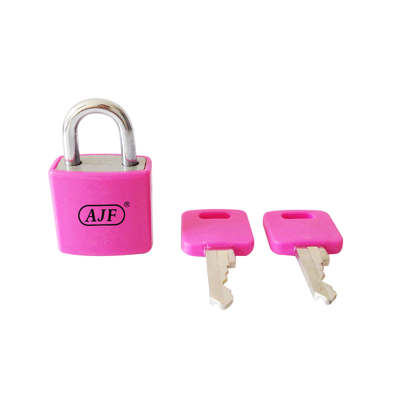 20mm Aluminum Padlocks ABS Covered Assorted Colors