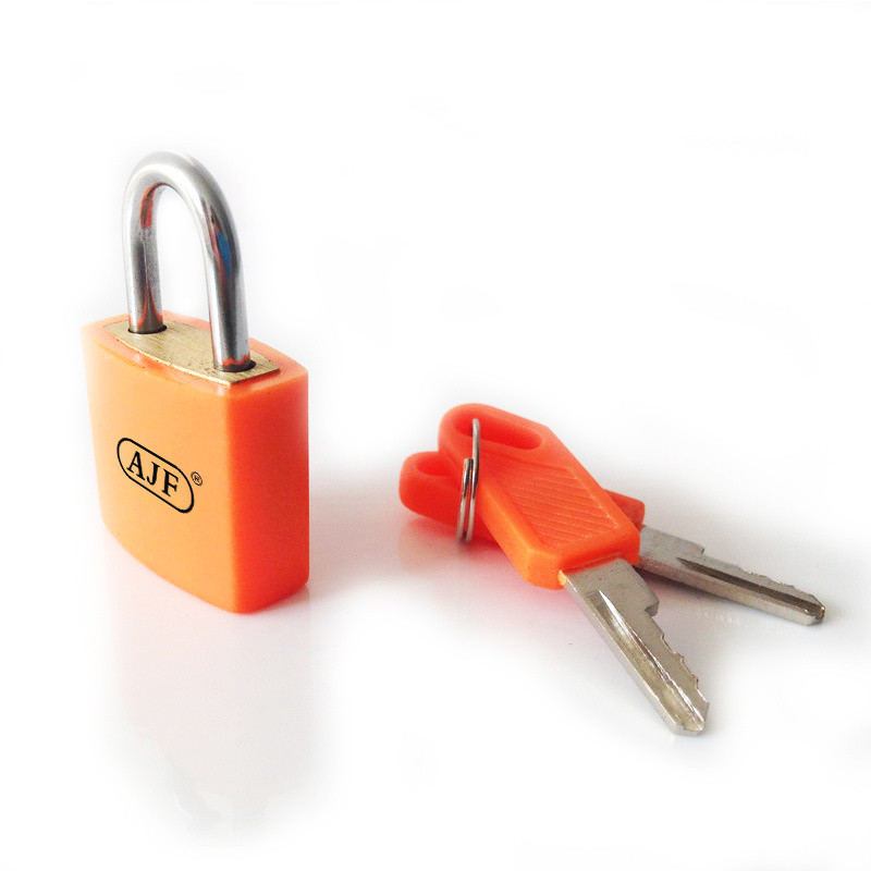 2 Keys Brass Padlocks ABS Covered