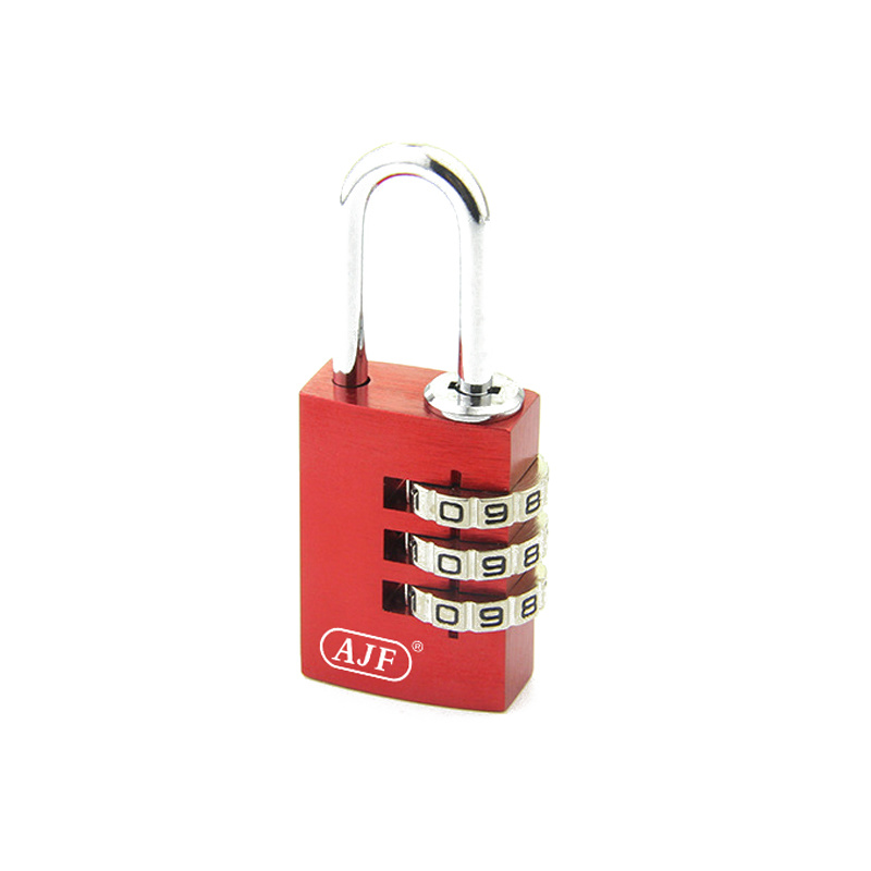 20mm Assorted Colors Luggage Aluminum Combination Locks