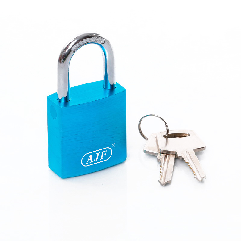 Aluminum Safety Padlock Assorted Colors