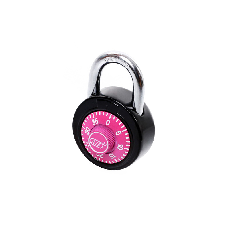 Dial Combination Lock Rotating Password Round Padlock for Cabinets
