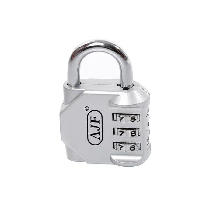 Zinc Alloy Re-settable 3 Digits Combo Lock For Lockers