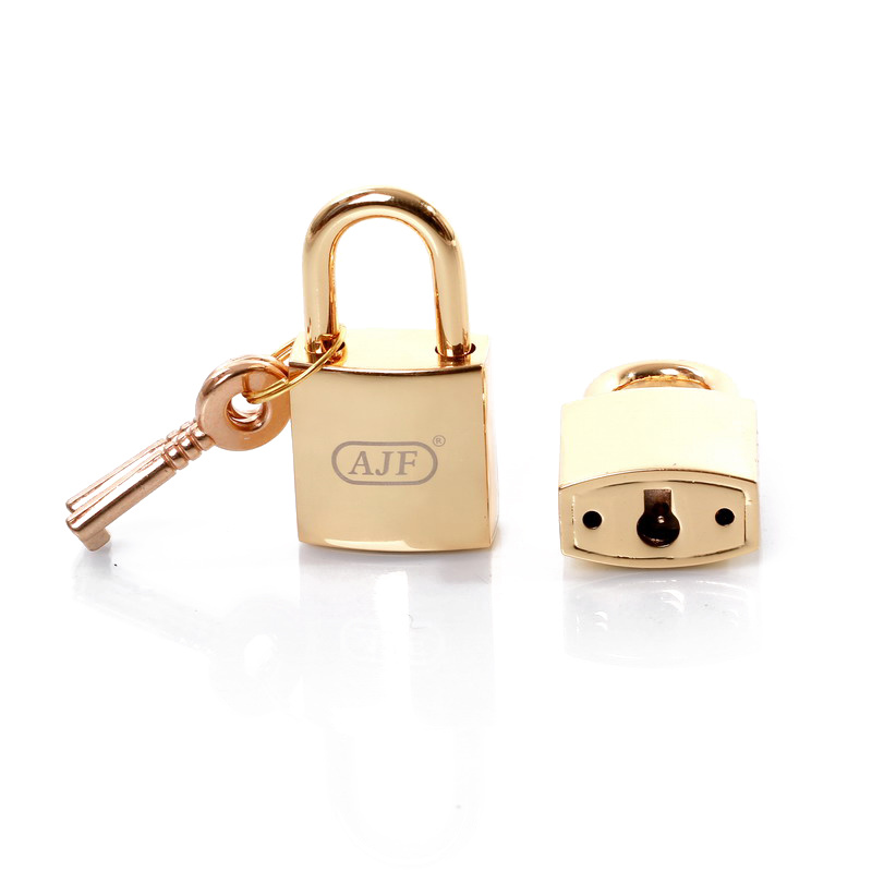 Small Gold Diary Lock With Key