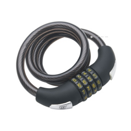 AJF 4 digital  steel cable combination number chain wire lock bike