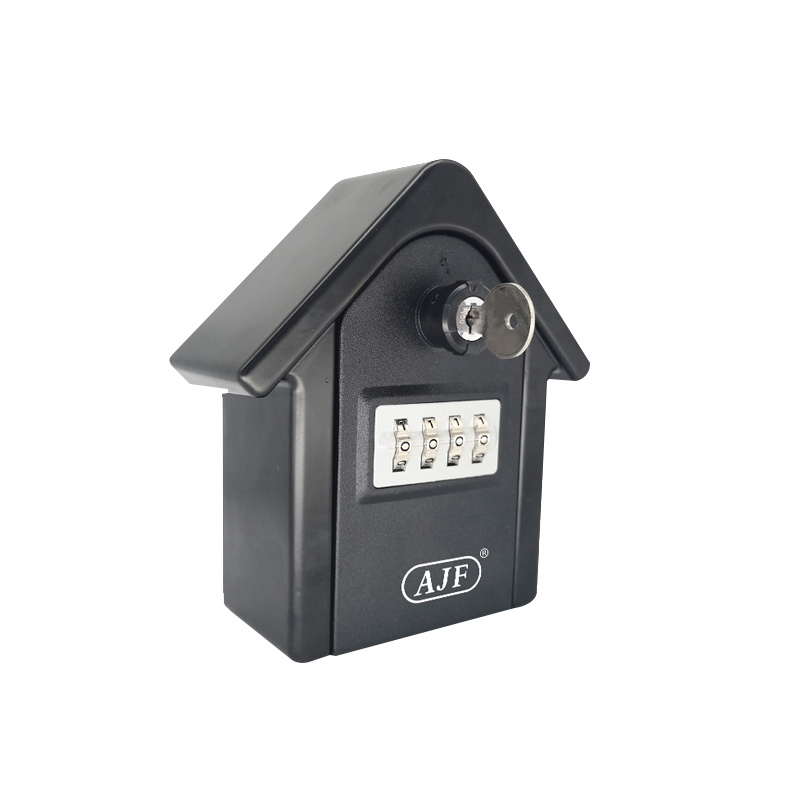 House Shaped Combination Key Safe Box With Key