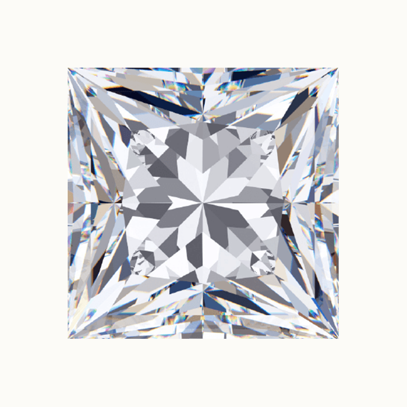 7.01 Carat Princess Diamond