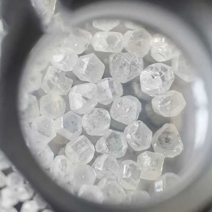 5-6ct HPHT Lab Grown Diamonds