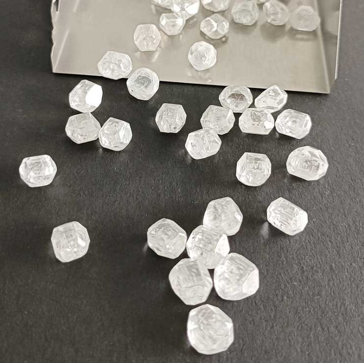 DEF Color VVS VS SI Clarity HPHT Rough Diamond For Ring And Necklace