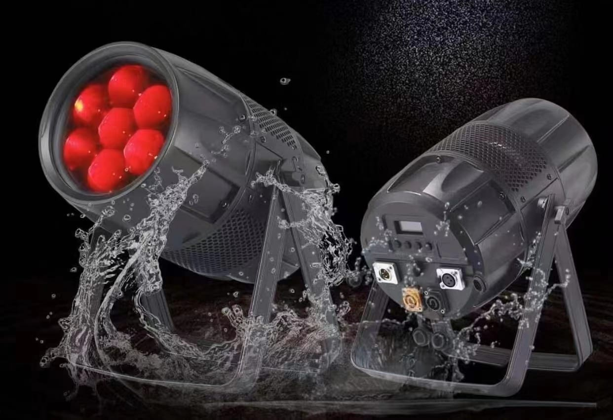 waterproof stage par lights 7*40W 4in1 RGBW wash zoom led light