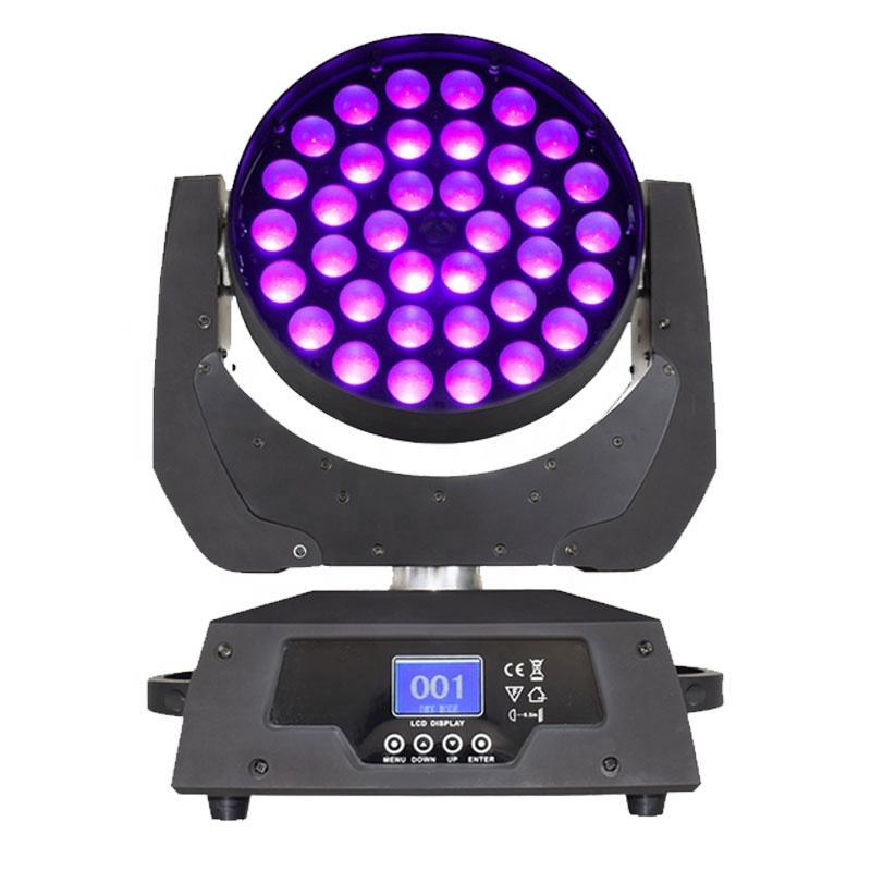 Botai Manufacturers 36*10w Led Moving Head Wash Zoom Function Led Zoom Wash Stage Dj Light