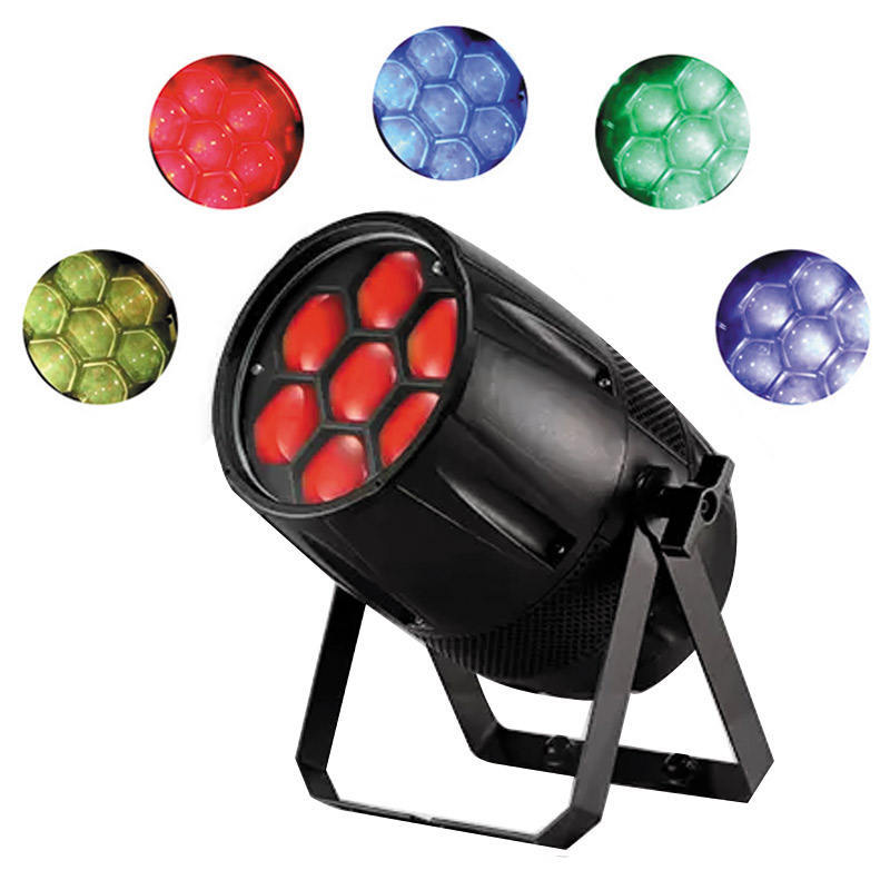 waterproof 7*40W 4in1 RGBW wash zoom led rgb par light stage lights