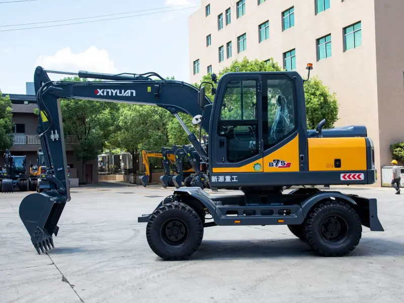 Xinyuan XYB75SWYT Wheel Loader Mini Excavator Hydraulic Excavators