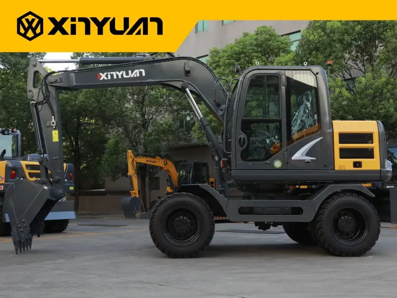 Xinyuan XYC70WT 7ton Hot Hydraulic Machine Wheel Excavators for Sale