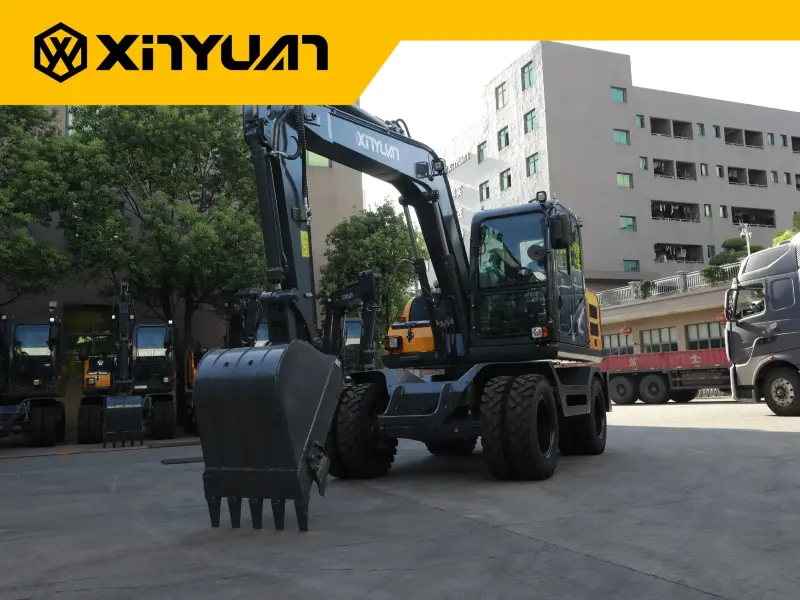 Xinyuan XYC120WT China Wheel Excavator Direct Sales Top 10 Excavator Manufacturers