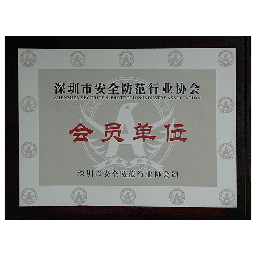 Shenzhen Security & Protection Industry Association Member Shenzhen Security & Protection Industry Association Member