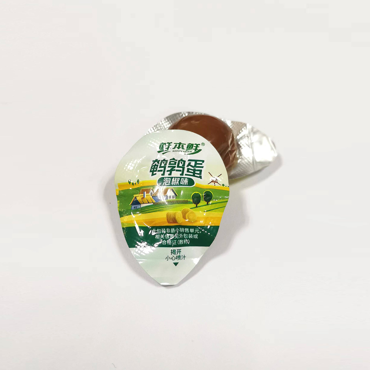 易揭膜雞蛋鵪鶉蛋卷膜無窮鮮本鮮鹽津鋪子蛋膜