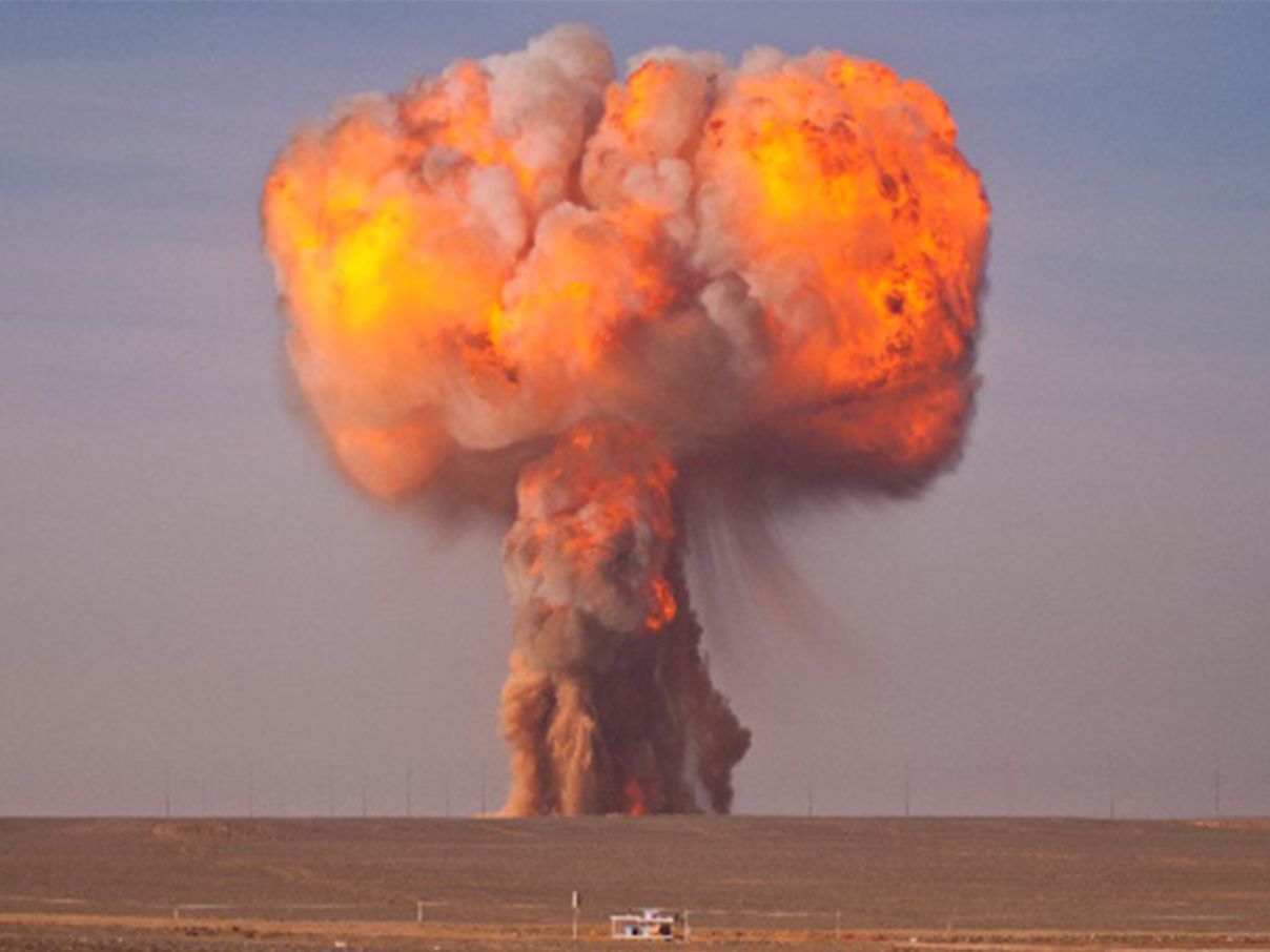 中石油管道爆炸断裂控制试验