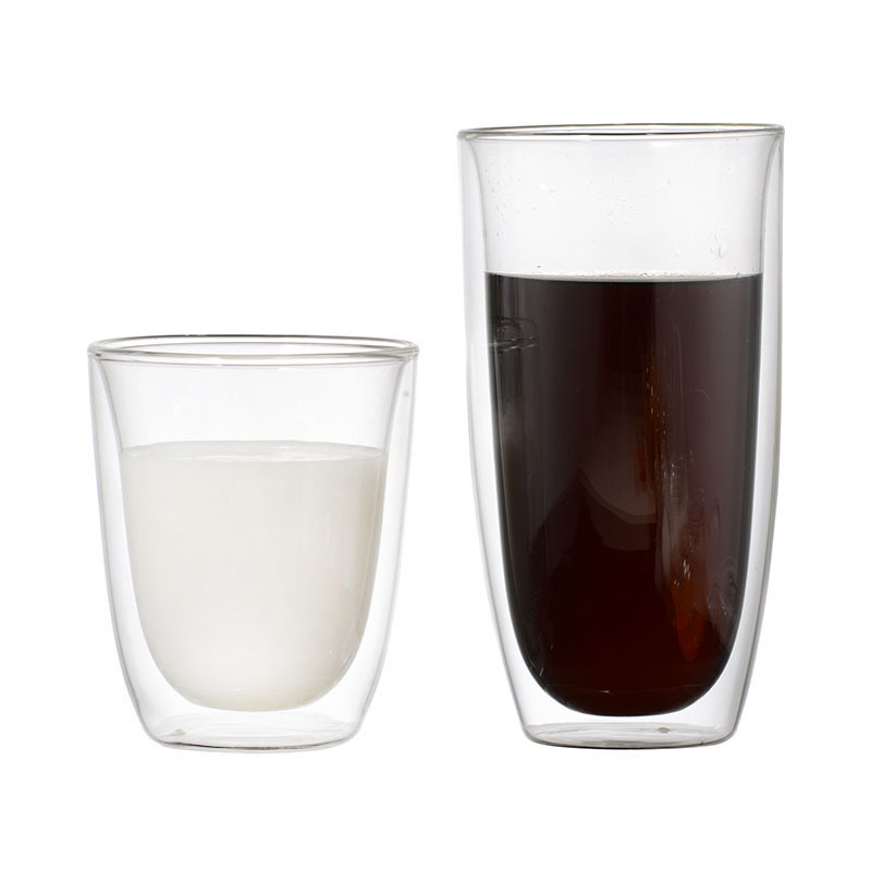heat resistant milk Coke tea double layer cup