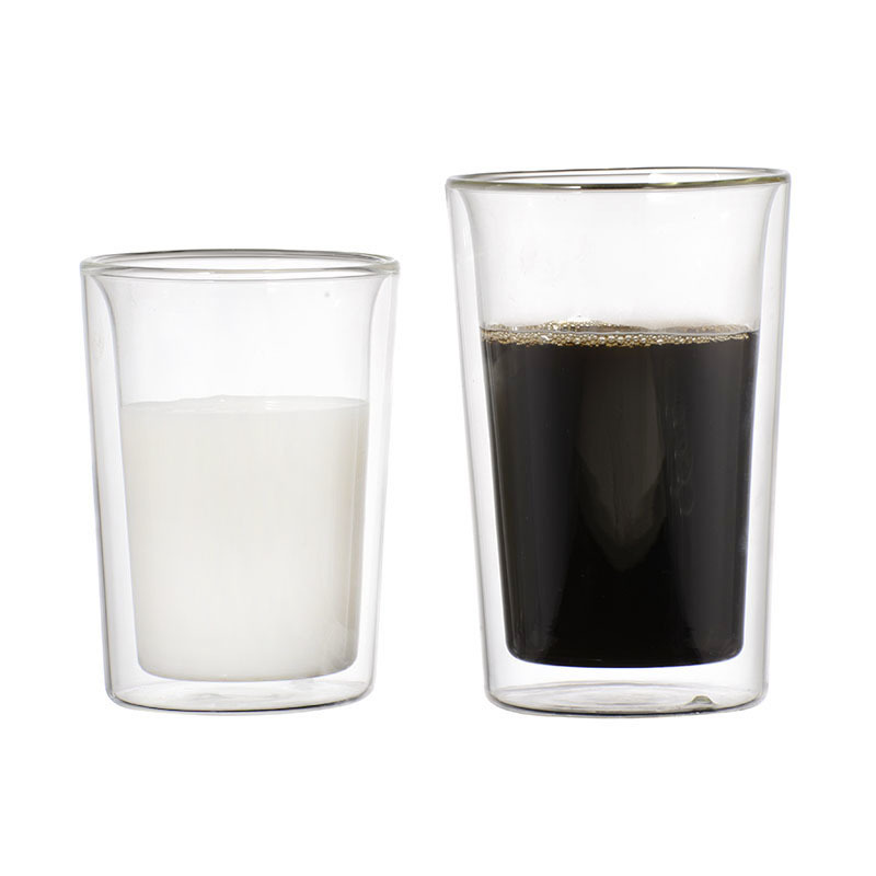 heat resistant milk Coke tea double layer cup