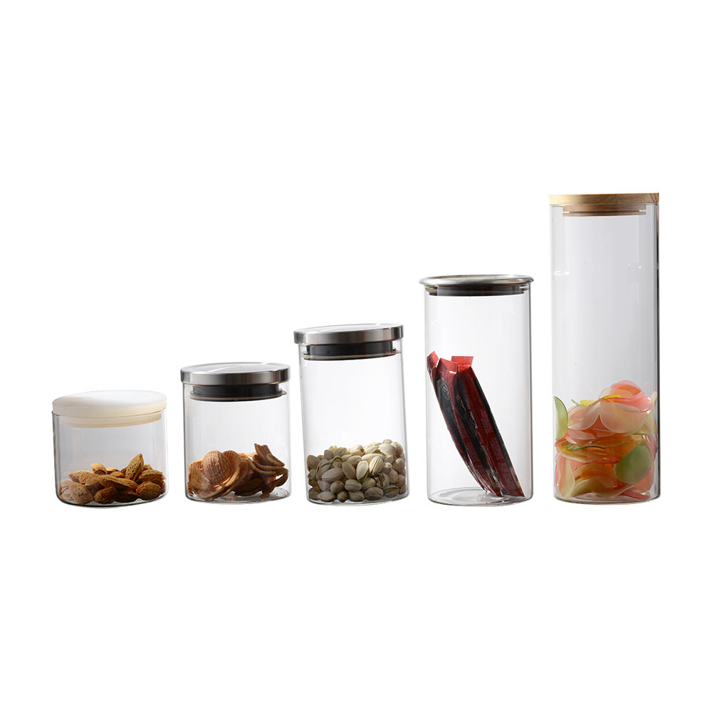 Kitchen seasoning can glass containers