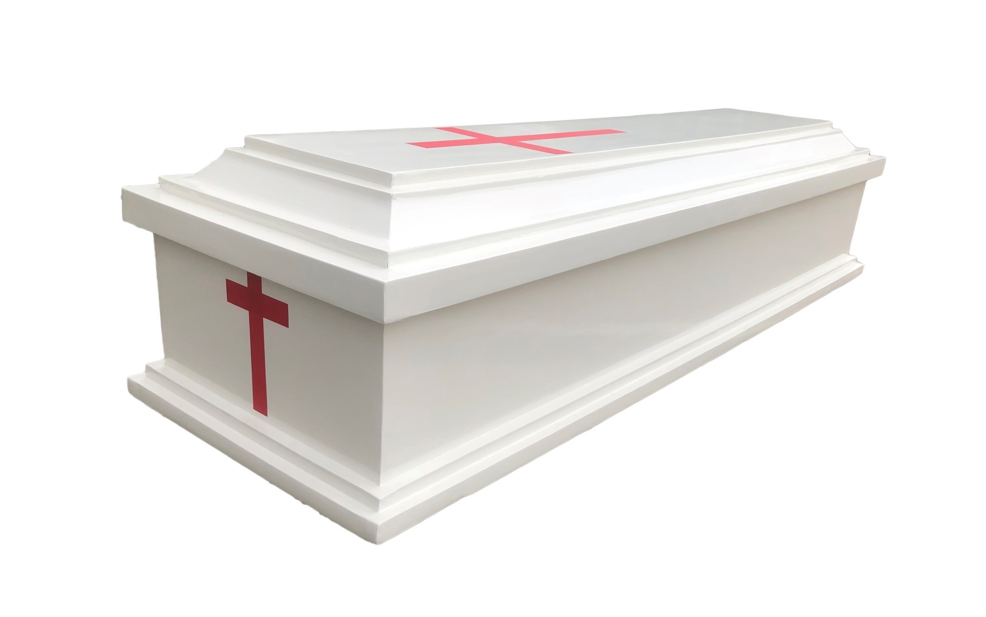 天主教十字架棺材图片