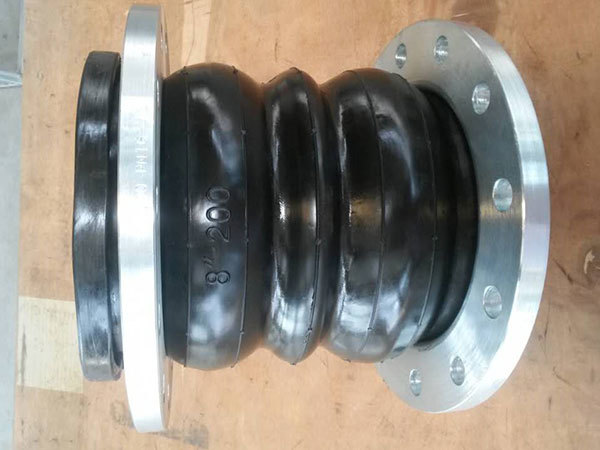 Double sphere Flanged rubber expansion joint