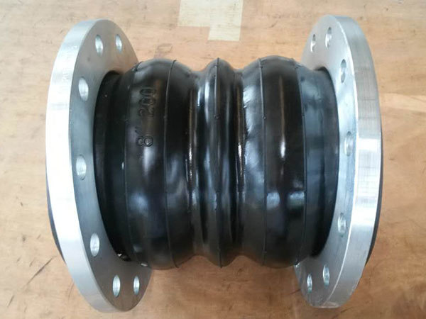Double sphere Flanged rubber expansion joint