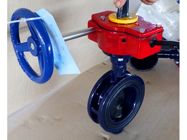 Fire fighting FM/UL/ULC Standard 300PSI Butterfly Valve  fire protection Wafer type