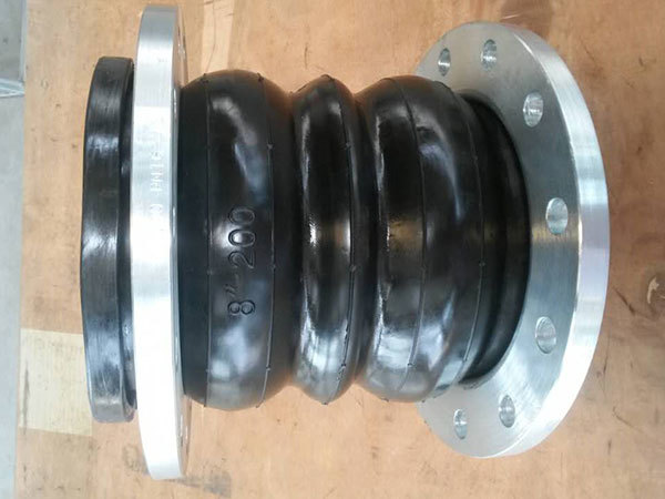 Double sphere Flanged rubber expansion joint