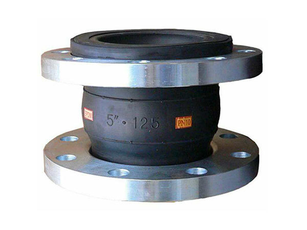 Single sphere Flanged rubber expansion joint 