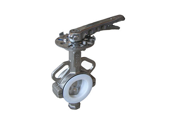 PTFE division butterfly valve