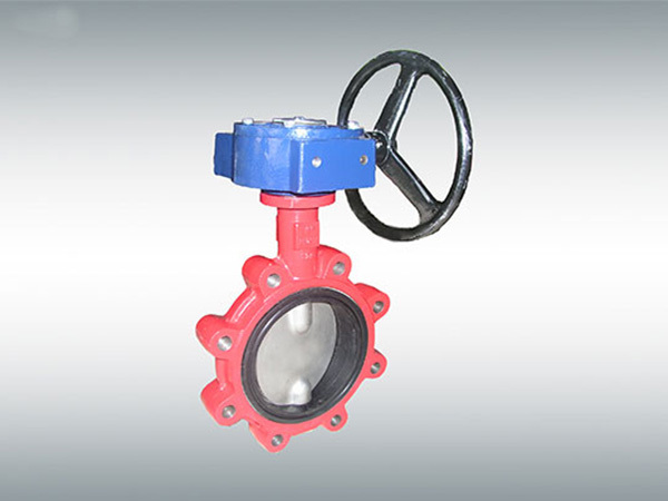 Shanghai style double shaft back seat butterfly valve