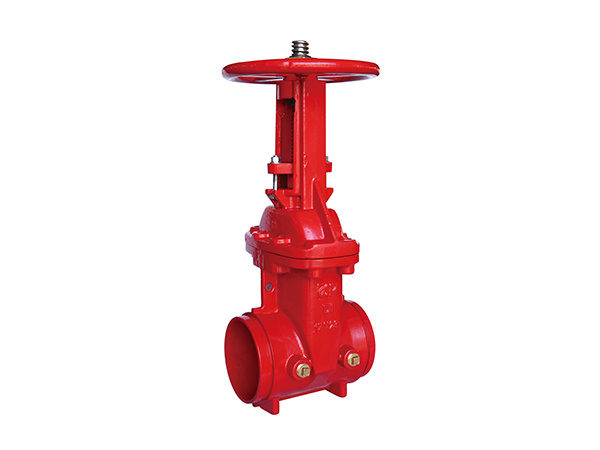 Resilient Wedge os&Y Gate valve-Grooved End