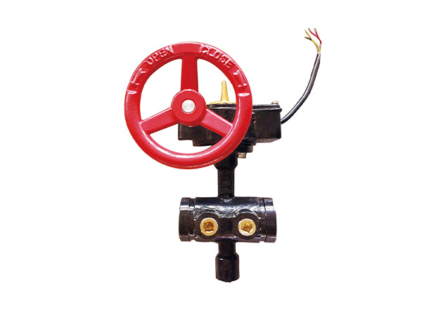 Butterfly Valve c/w Signal Gearbox-Grooved End& Grooved*Flanged End