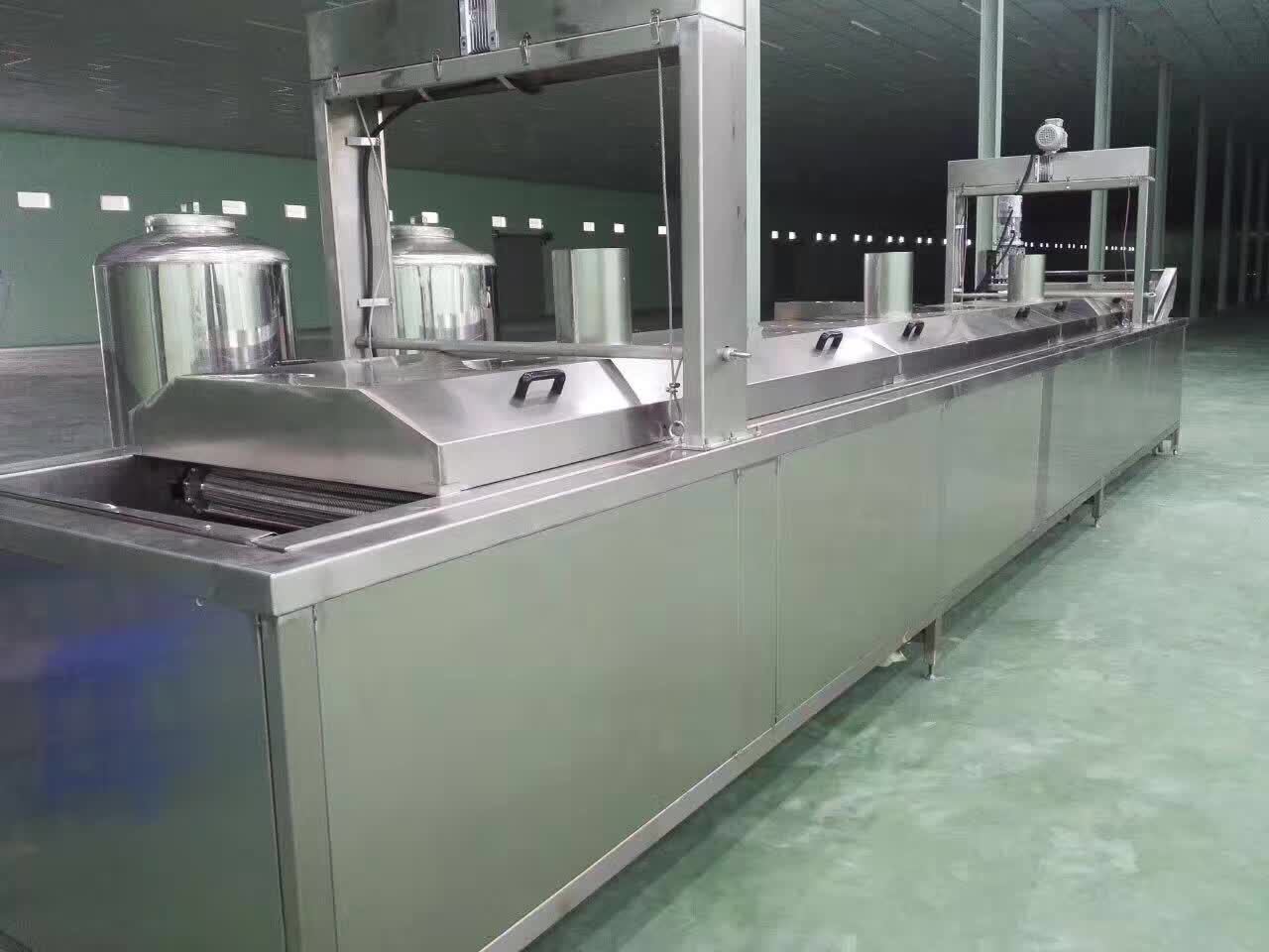 叶菜漂烫蒸煮护色