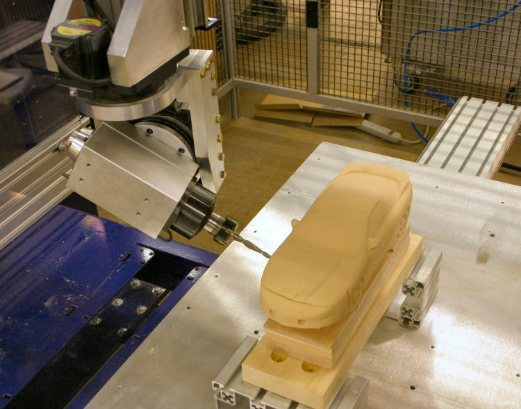 XL2040 heavy duty styrofoam 5 axis cnc cutting machine