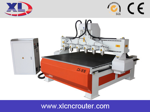 hot sale XL1616 cnc router multi heads woodworking cnc routers 