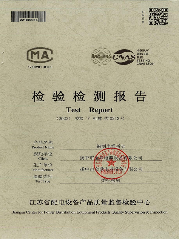 檢驗檢測報告
