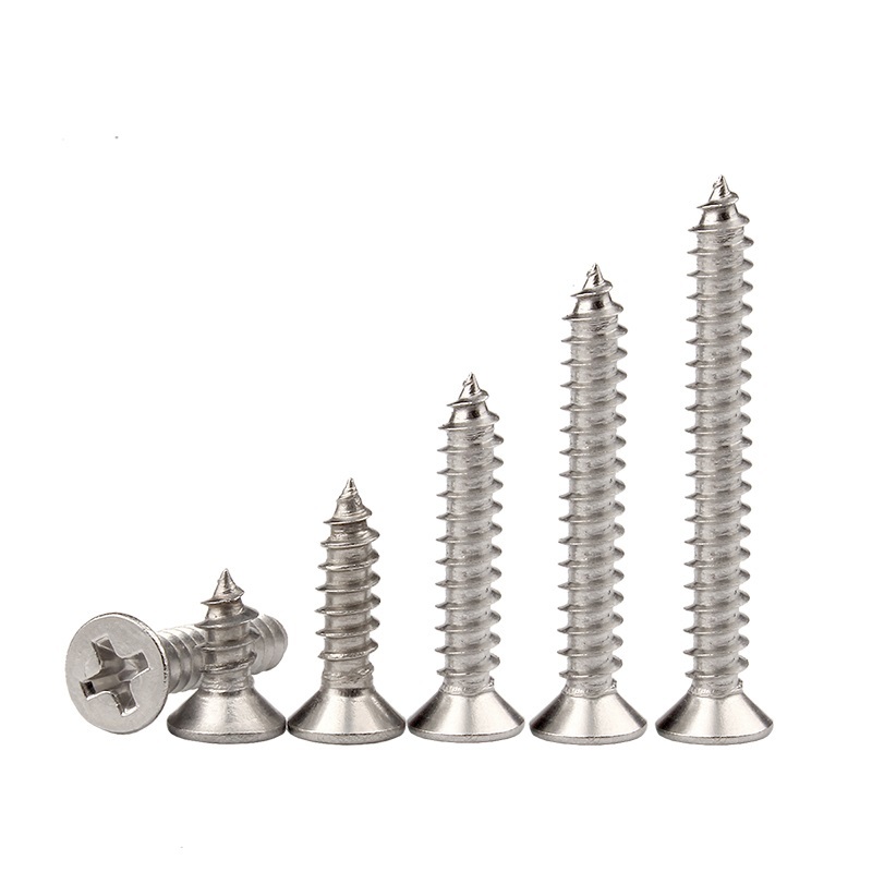 Stainless Steel Countersunk CSK Flat Head Self-tapping Screws