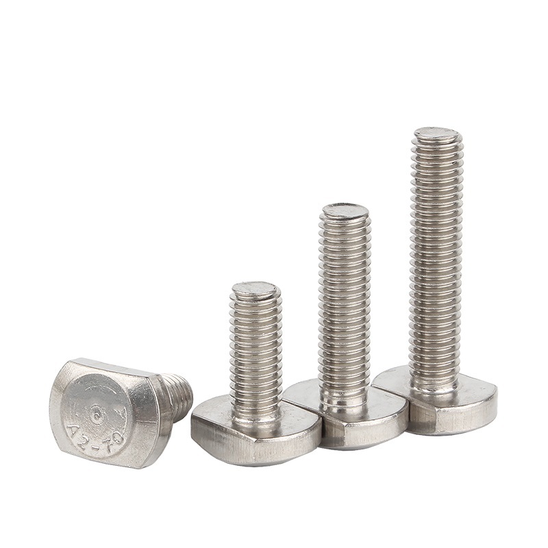 Stainless Steel A2-70 A4-80 SS201 SS304 SS316 DIN186 T Bolts