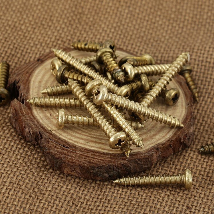 Copper Brass Pan Head Self-tapping Screws