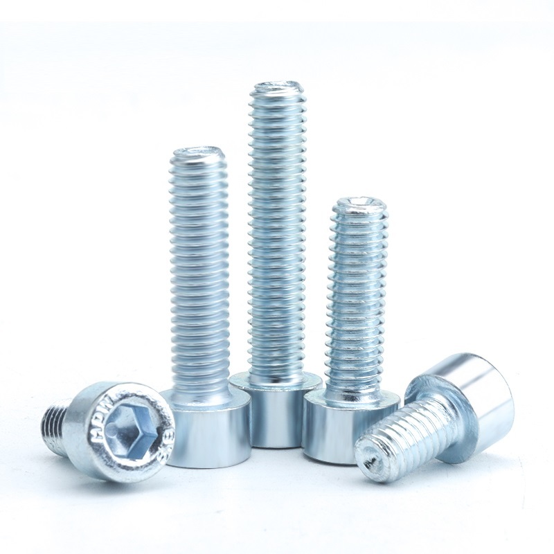 High Strength Grade 4.8 8.8 10.9 12.9 Steel Galvanized Zinc Plated DIN912 Allen Bolts