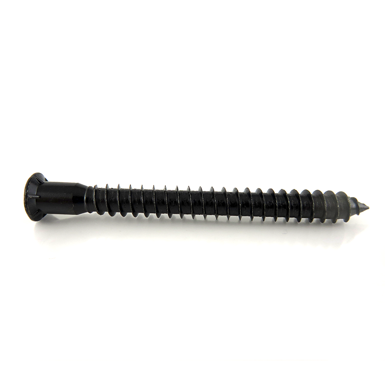 Black Phosphate Oxide Steel Wood Confirmat Screws