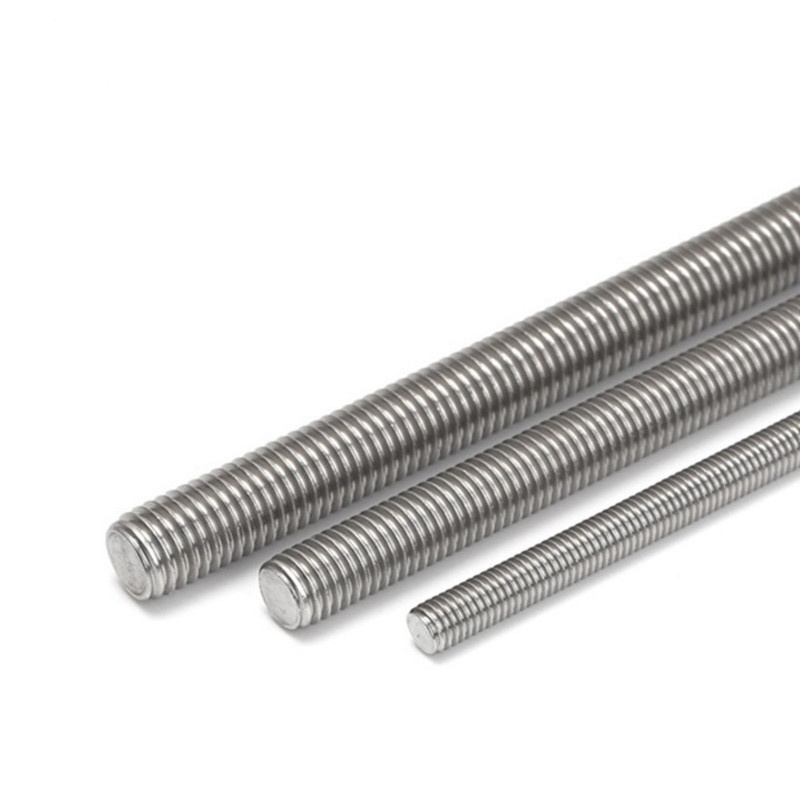 Stainless Steel A2-70 A4-80 SS201 SS304 SS316 DIN975 DIN 976 Threaded Rods