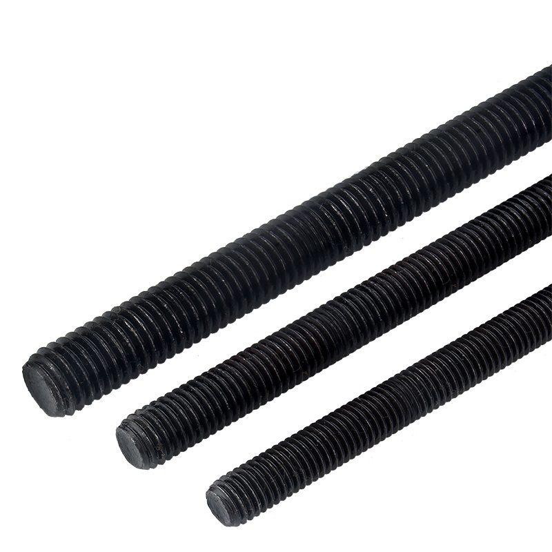 Black Oxide High Strength Steel Grade 4.8 8.8 10.9 12.9 DIN975 DIN976 Threaded Rods