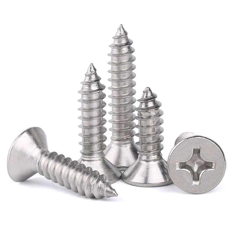 Stainless Steel Countersunk CSK Flat Head Self-tapping Screws